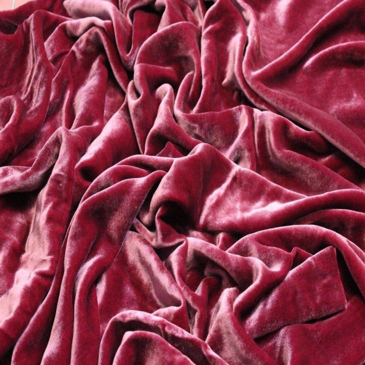 1 yard Exquisite Silk Rayon Velvet Fabric for Fashion, Cosplay & Home Projects 45 Inches Width